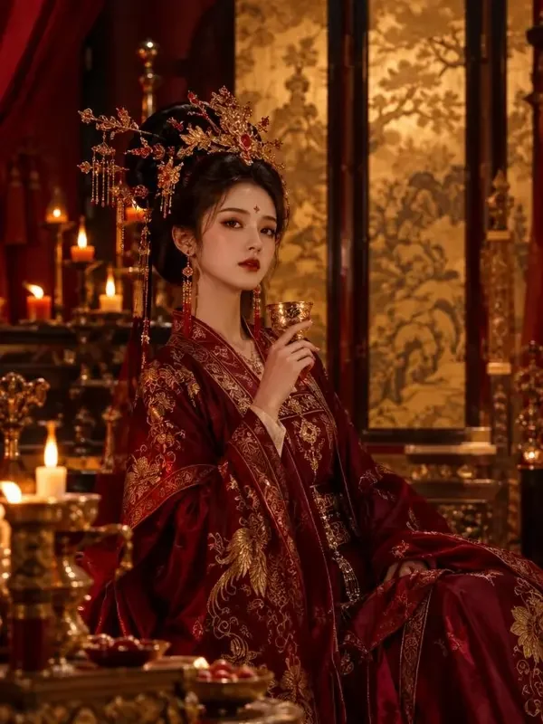 太子妃的饭局短剧封面，古装题材古装短剧